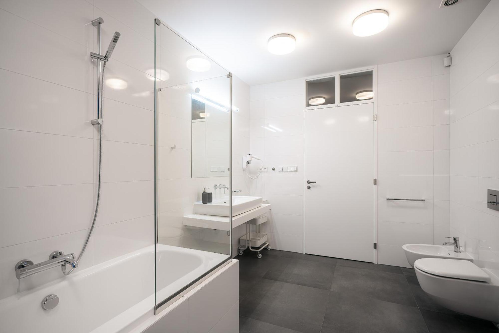 5br+2bath Old Town Loft Luxe Brickhouse, A/c Praha