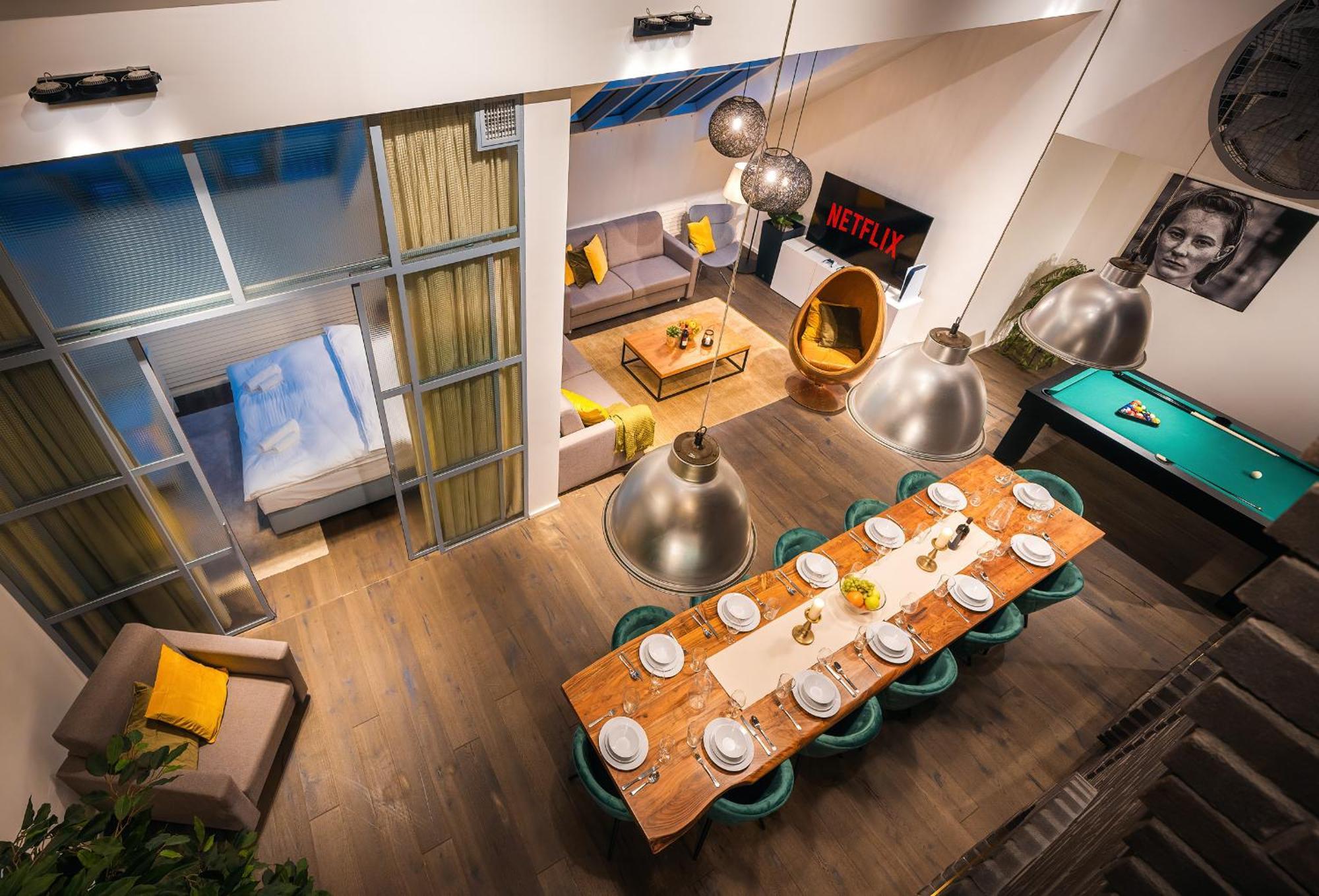 Apartmán 5br+2bath Old Town Loft Luxe Brickhouse, A/c